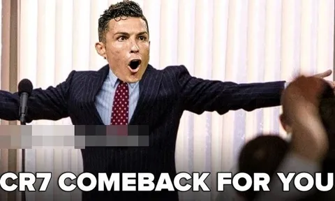 Cười té khói với loạt ảnh chế Ronaldo tái xuất