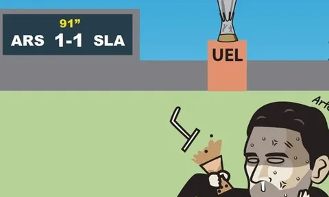 Cười té khói với loạt ảnh chế tứ kết Europa League