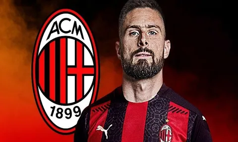 Xác nhận: Giroud gia nhập AC Milan, tiết lộ mức phí chuyển nhượng