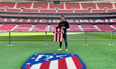 Đang khó khăn, Atletico Madrid bất ngờ công bố tân binh
