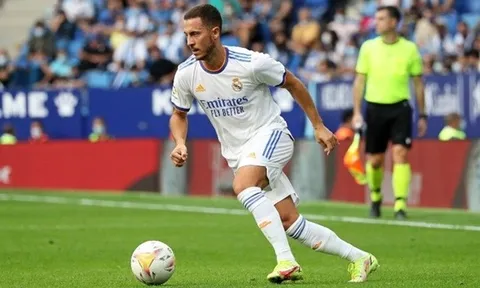 Dấu chấm hết cho sự trở lại của Hazard tại Real