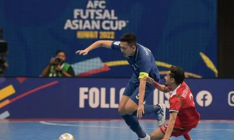 Đè bẹp Oman, futsal Thái Lan vào tứ kết giải châu Á