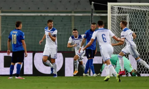 Dzeko ghi bàn, Italia 'chết hụt' trước Bosnia Herzegovina