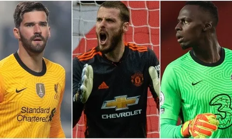 Ngỡ ngàng lương thủ môn số 1 Chelsea chưa bằng số lẻ De Gea