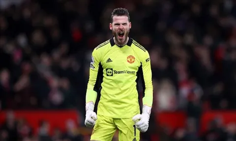 De Gea chỉ thua 1 thủ môn ở châu Âu