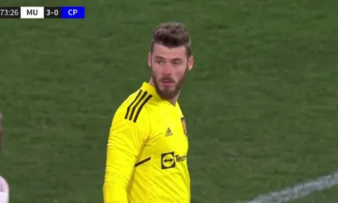 De Gea mắc sai lầm, Man United lọt lưới trước Palace