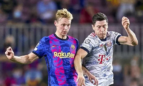 De Jong chèo kéo Lewandowski, đóng sập cánh cửa gia nhập M.U?