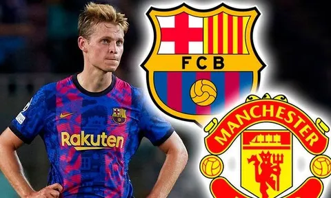 De Jong loại bỏ Man Utd với 10 lý do tàn nhẫn
