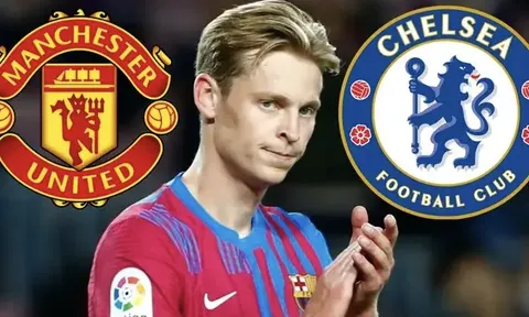 De Jong nhắn Chelsea khiến MU vỡ òa