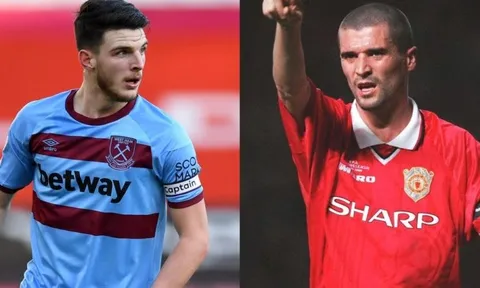Declan Rice được nhận định xuất sắc hơn huyền thoại M.U