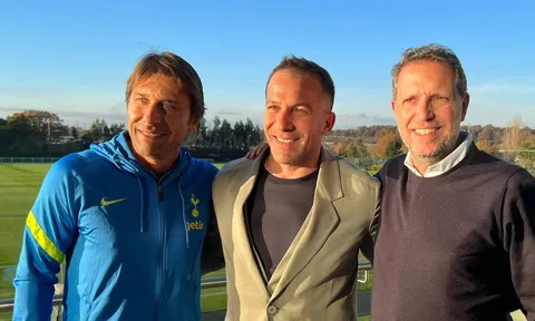 Del Piero: "Tôi đã thấy Conte trông rất hạnh phúc khi nói về Tottenham"
