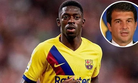 Dembele chưa cam kết tương lai, chủ tịch Barca ngay lập tức hành động