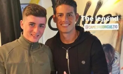 Đến London, James Rodriguez bất ngờ thăm 'nhà' của Luiz và Willian