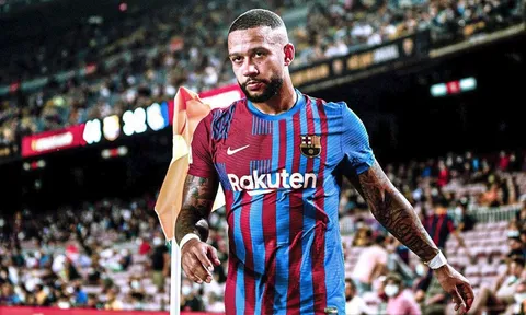 Vị thế đảo ngược của Depay ở Barca