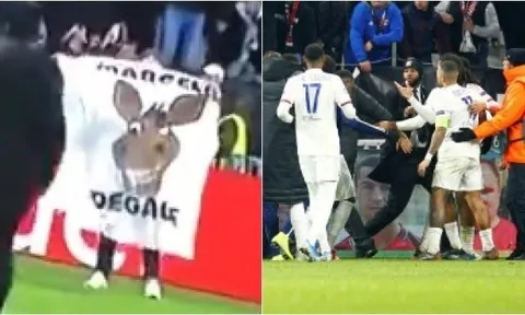 Depay hành động đẳng cấp sau khi ghi bàn quyết định giúp Lyon đi tiếp