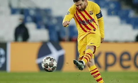 ĐH tiêu biểu vòng 1/8 Champions League giữa tuần qua: Song sát Messi - Haaland