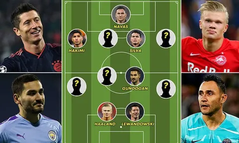 ĐHTB vòng bảng Champions League: Không Messi lẫn Ronaldo