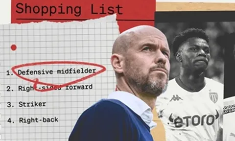 Đi chợ cho Ten Hag: Tiền vệ phòng ngự