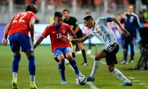 Di Maria lập siêu phẩm, Argentina đẩy Chile xa dần vé World Cup