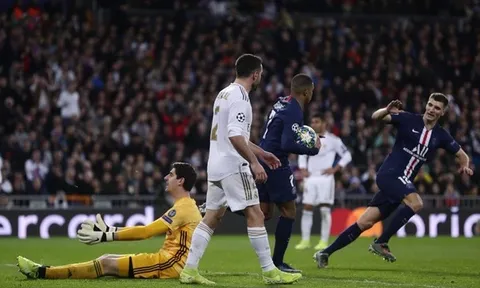 Điểm nhấn Real 2-2 PSG: 'Nhà vua' nước Pháp thách thức châu Âu