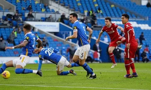 Diogo Jota đi bóng như Messi, Liverpool vẫn "bất lực" trước thần may mắn