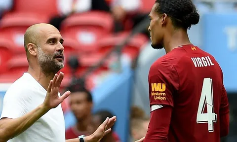 Đối đầu Liverpool, Pep Guardiola không vui vì đối thủ mất Van Dijk
