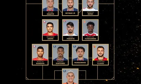 Đội hình 11 cầu thủ xuất sắc nhất Ligue 1 mùa 2020/21