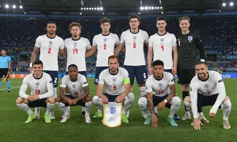 Đội hình Anh đối đầu Ý: Đá tảng Man Utd, bộ ba Man City