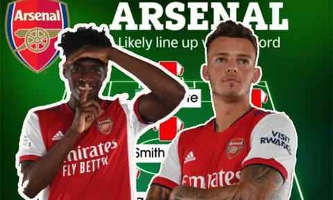 Đội hình Arsenal đấu Brentford: Hai tân binh xuất kích?