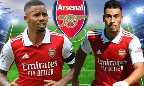 Đội hình Arsenal đấu Fulham: Hàng công rực lửa