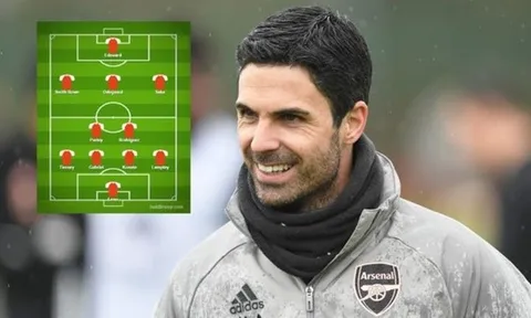 Đội hình Arsenal lý tưởng mùa tới: 2 động cơ tuyến giữa
