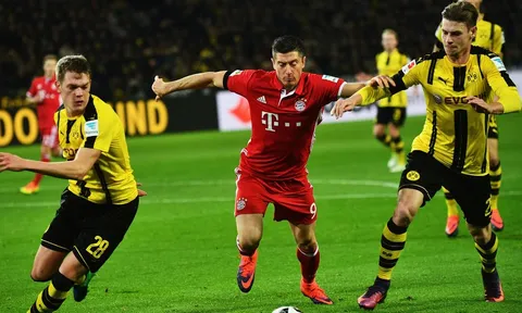 Đội hình kết hợp Bayern và Dortmund: Tam tấu hủy diệt