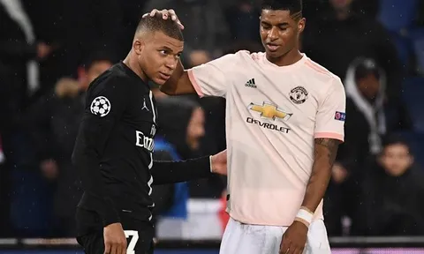 Đội hình kết hợp giữa PSG và Man Utd: Rashford sát cánh Mbappe