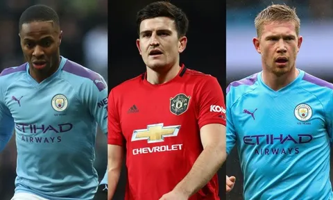 Đội hình kết hợp Man City và Man Utd: Bộ đôi Silva; Sát thủ Quỷ đỏ