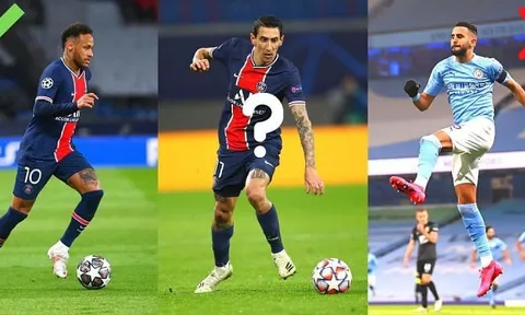 Đội hình kết hợp PSG và Man City: Mũi đinh ba "nguyên tử" M.M.N