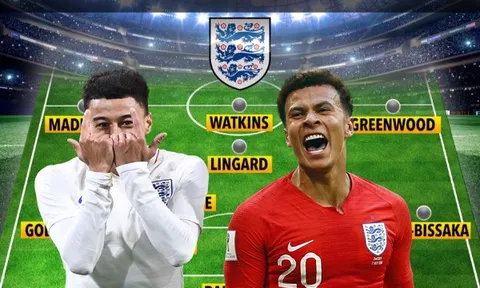 Đội hình "khủng" với 11 cầu thủ lỗi hẹn cùng ĐT Anh tại EURO 2020