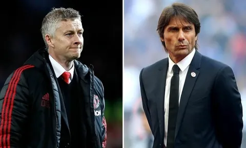 2 ngư ông đắc lợi nếu Conte thế chỗ Solskjaer