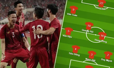Đội hình ra sân ĐT Việt Nam đấu Indonesia: Ảo thuật gia Hà Nội,  "Valencia Việt Nam"