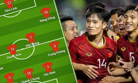 Đội hình ra sân U22 Việt Nam đấu Campuchia: "Thủ thành quốc dân", bộ đôi HAGL