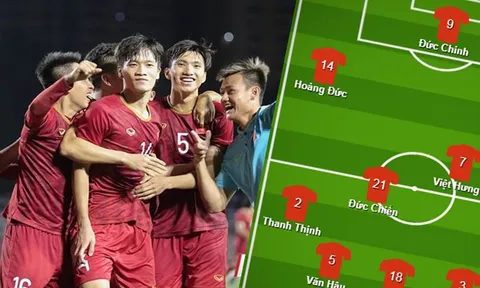 Đội hình ra sân U22 Việt Nam đấu Indonesia: Văn Lâm 2.0, "Người không phổi"