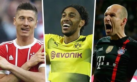 Đội hình siêu mạnh Bundesliga 10 năm qua: 2 họng pháo hạng nặng!