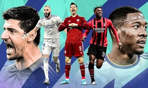 Đội hình tiêu biểu 2021/22: AC Milan góp 2 đại diện