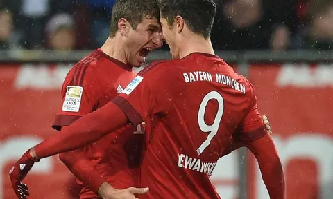 Đội hình tiêu biểu Bundesliga tháng 1: Song sát Bayern, 2 trụ cột Dortmund