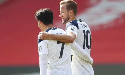 Đội hình tiêu biểu vòng 2 EPL: Son Heung-min bùng cháy; 'Điểm 10' Mane