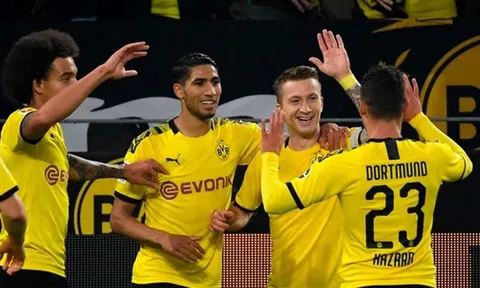 Đội hình tiêu biểu vòng 8 Bundesliga: Dortmund trở lại