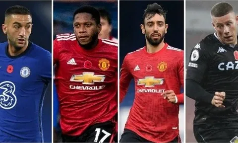 Đội hình tiêu biểu vòng 8 Premier League: M.U "đóng đinh" 3 suất