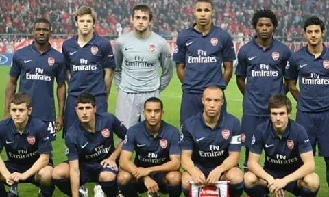 Đội hình trẻ nhất lịch sử Arsenal ở Champions League đang ra sao?