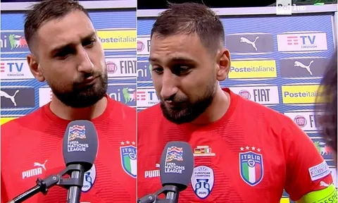 Donnarumma nổi đóa với nữ phóng viên