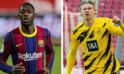 Dortmund chấp nhận đề nghị của Barca dành cho Haaland