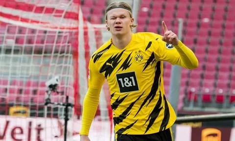 Dortmund chốt mức giá gây choáng ở vụ Haaland, các đại gia châu Âu muối mặt